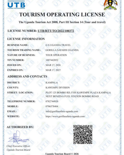 UTB-licence